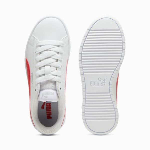 Tenis Adolescente Rickie Classic, PUMA White-For All Time Red, extralarge