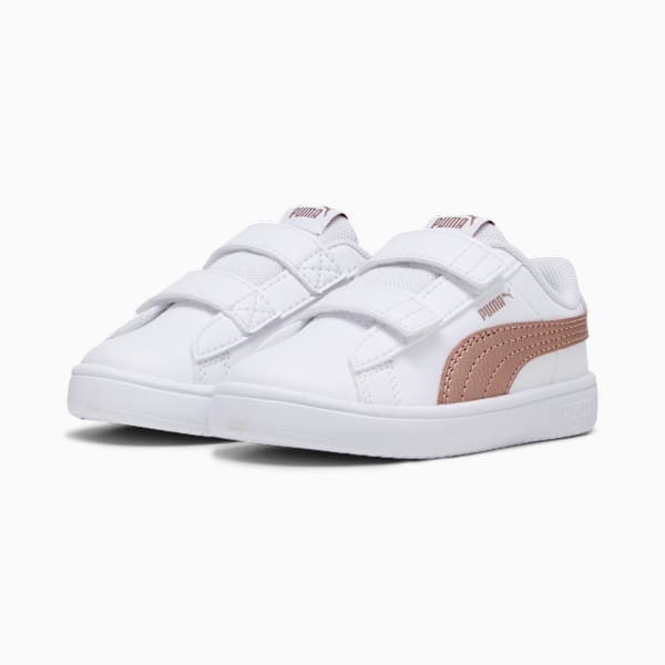 Rickie Classic Sneakers Toddlers, PUMA White-Rose Gold, extralarge