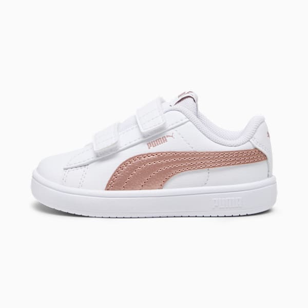 Rickie Classic Sneakers Toddlers, PUMA White-Rose Gold, extralarge