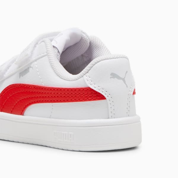 Tenis infantiles Rickie Classic, PUMA White-For All Time Red, extralarge