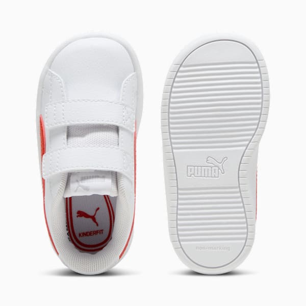 Tenis infantiles Rickie Classic, PUMA White-For All Time Red, extralarge