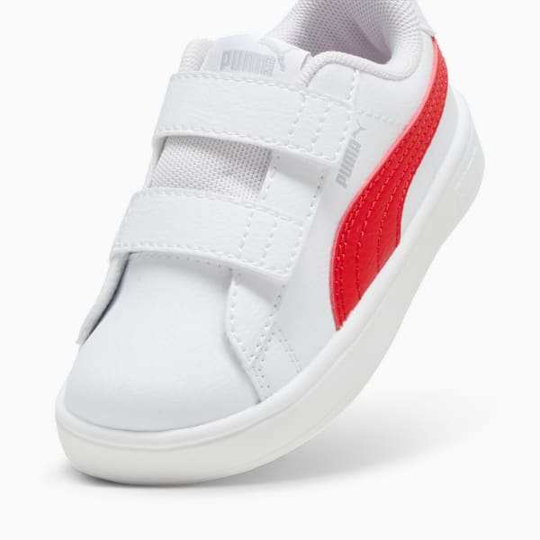 Tenis infantiles Rickie Classic, PUMA White-For All Time Red, extralarge