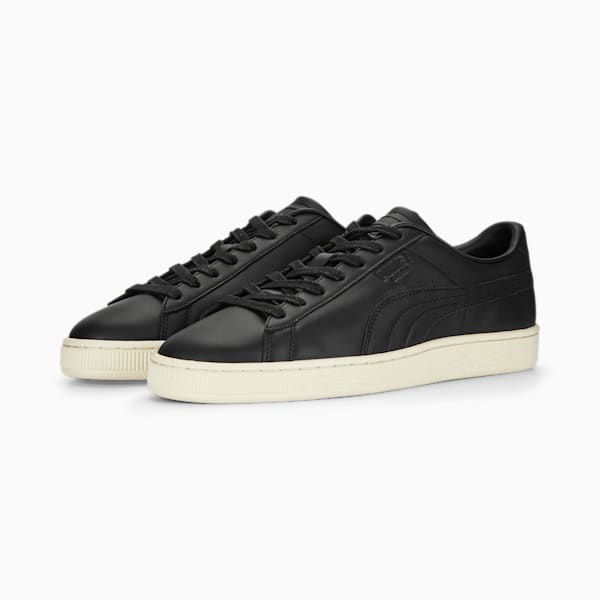 Basket Classic 75th Anniversary Edition PRM Men's Sneakers, PUMA Black-PUMA Black, extralarge-IND