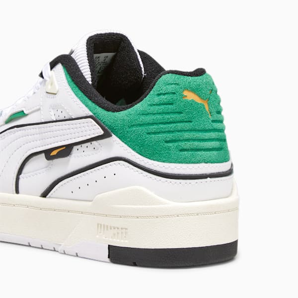 Slipstream Bball Big Kids' Sneakers, PUMA White-Archive Green, extralarge