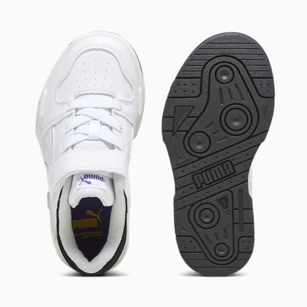 Slipstream Bball Kids' Sneakers, PUMA White-PUMA Black, extralarge-AUS