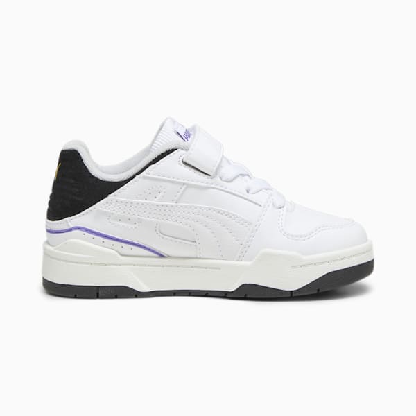 Slipstream Bball Kids' Sneakers, PUMA White-PUMA Black, extralarge-AUS