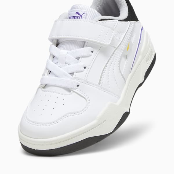 Slipstream Bball Kids' Sneakers, PUMA White-PUMA Black, extralarge-AUS