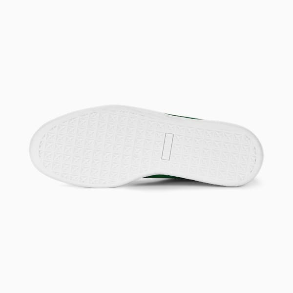 ユニセックス 75周年記念モデル バスケット クラシック スニーカー, PUMA White-Archive Green-PUMA Gold, extralarge-JPN
