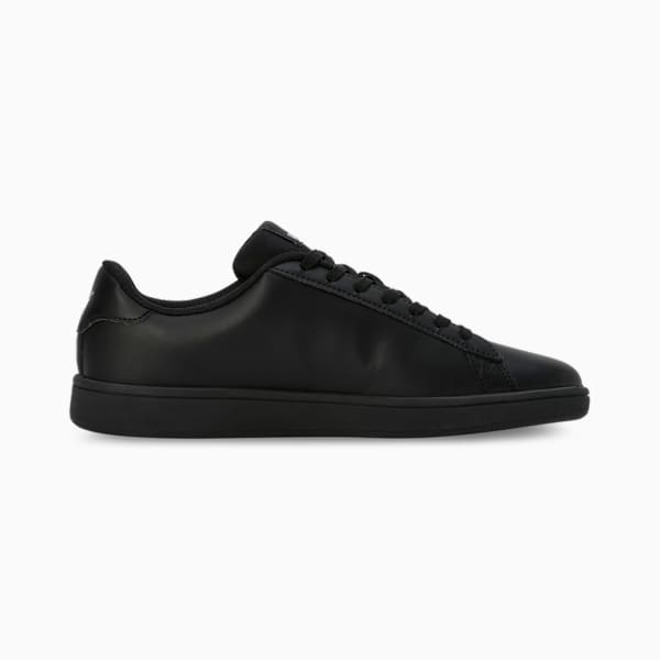 Smashic Soft Suede Sneakers, PUMA Black-Matte Silver, extralarge-IND