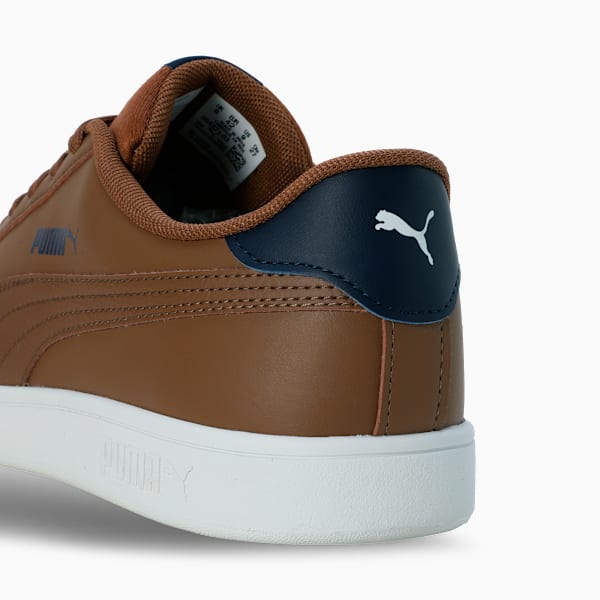 Smashic Soft Suede Sneakers, Haute Coffee-Club Navy-PUMA Navy, extralarge-IND