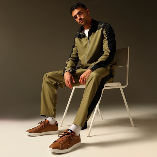 Smashic Soft Suede Sneakers, Haute Coffee-Club Navy-PUMA Navy, extralarge-IND