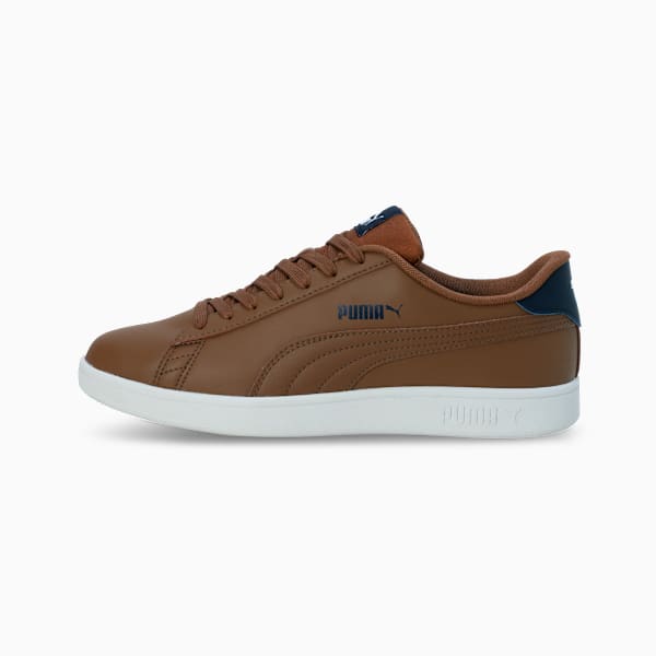 Smashic Soft Suede Sneakers, Haute Coffee-Club Navy-PUMA Navy, extralarge-IND