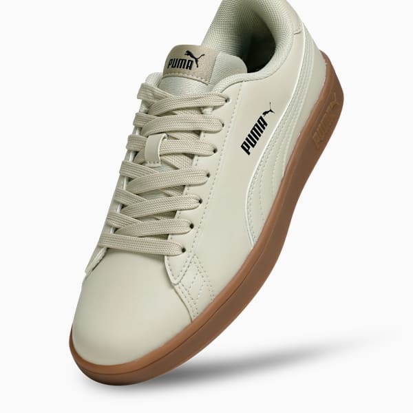 Smashic Comfort Casual Sneakers, Desert Dust-PUMA Black-Gum, extralarge-IND