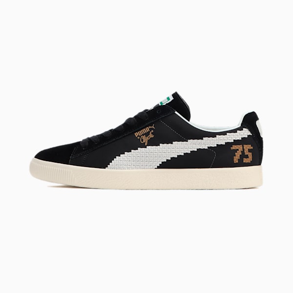 ユニセックス 75周年記念モデル クライド MIJ スニーカー, PUMA Black-PUMA White, extralarge-JPN