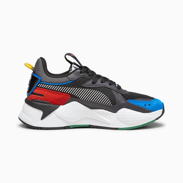 Tenis deportivos RS-X Trash Talk para jóvenes, PUMA Black-For All Time Red, extralarge