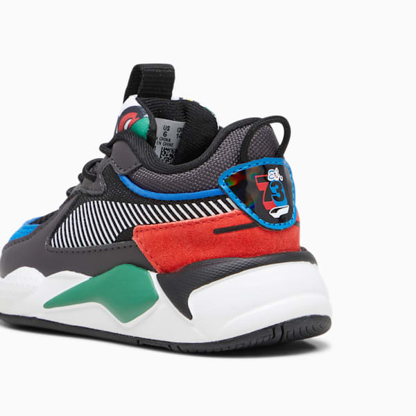 Zapatos deportivos RS-X Trash Talk para niños pequeños, PUMA Black-For All Time Red, extralarge