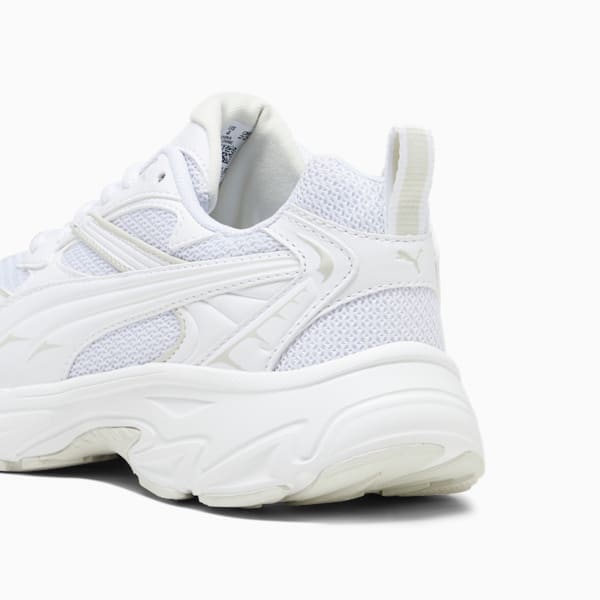 Baskets PUMA Morphic Base Enfant et Adolescent, PUMA White-Sedate Gray, extralarge