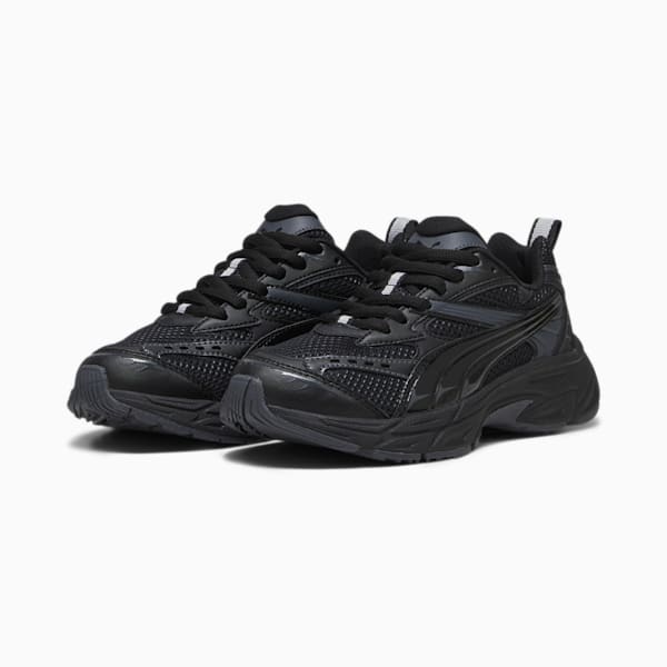 Tenis casuales Morphic Base Big Kids', PUMA Black-Strong Gray, extralarge