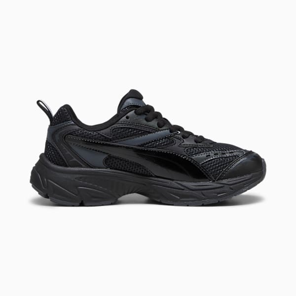 Tenis casuales Morphic Base Big Kids', PUMA Black-Strong Gray, extralarge