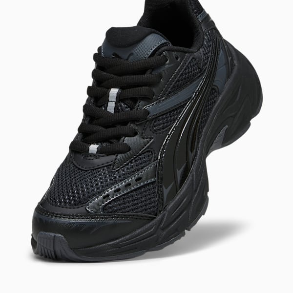 Morphic Base Youth Sneakers, PUMA Black-Strong Gray, extralarge-GBR