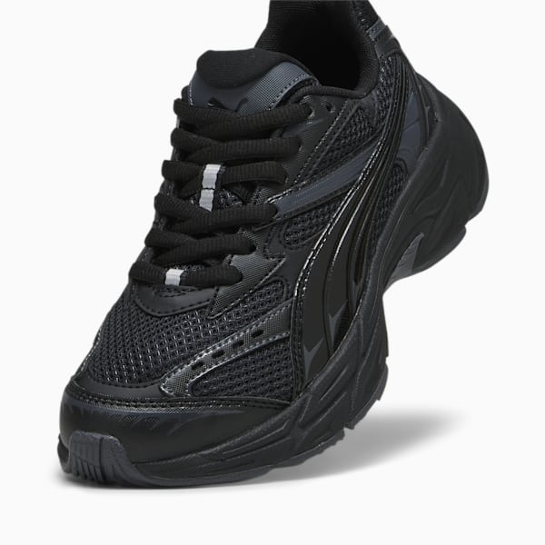 Tenis casuales Morphic Base Big Kids', PUMA Black-Strong Gray, extralarge
