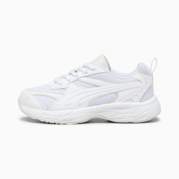 Baskets Morphic Basic Enfant, PUMA White-Sedate Gray, extralarge