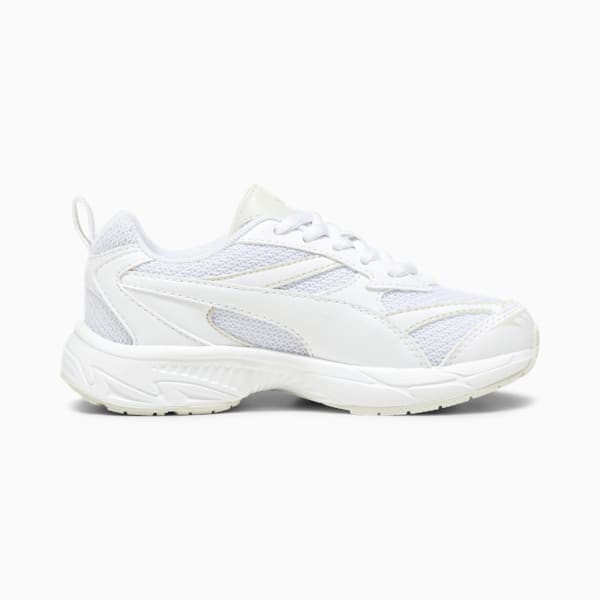 Tenis Morphic Basic Little Kids', PUMA White-Sedate Gray, extralarge