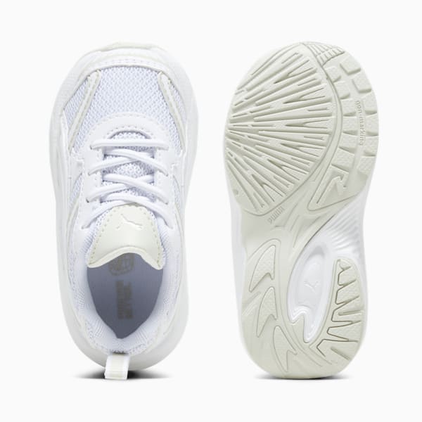 Tenis deportivos para bebé PUMA Morphic Base, PUMA White-Sedate Gray, extralarge