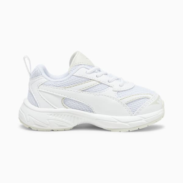 Morphic Base Toddlers' Sneakers, PUMA White-Sedate Gray, extralarge