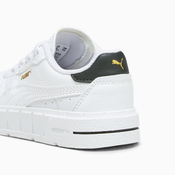 Tenis para bebés PUMA Cali Court de cuero, PUMA White-PUMA Black, extralarge