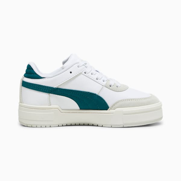 CA Pro Sport Mix Big Kids' Sneakers, PUMA White-Sedate Gray-Malachite, extralarge