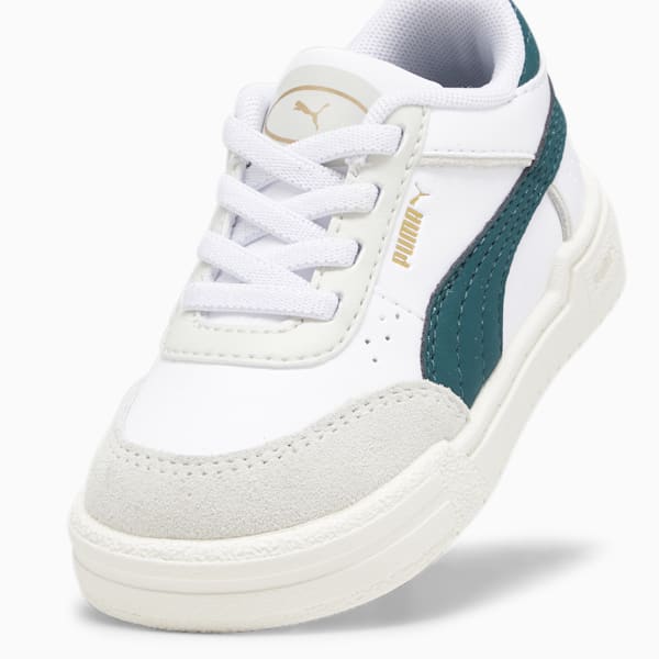 Tenis casuales CA Pro Sport Mix Toddlers, PUMA White-Sedate Gray-Malachite, extralarge