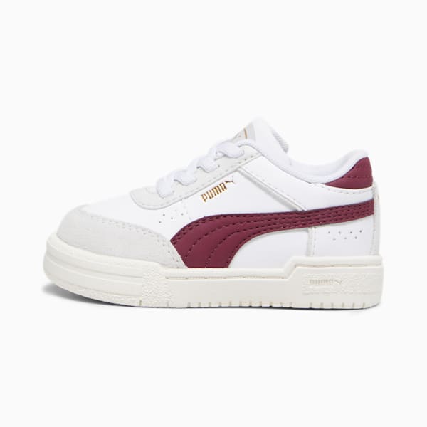 CA Pro Sport Mix Toddlers' Sneakers, PUMA White-Feather Gray-Dark Jasper, extralarge