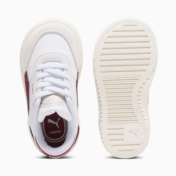 CA Pro Sport Mix Toddlers' Sneakers, PUMA White-Feather Gray-Dark Jasper, extralarge