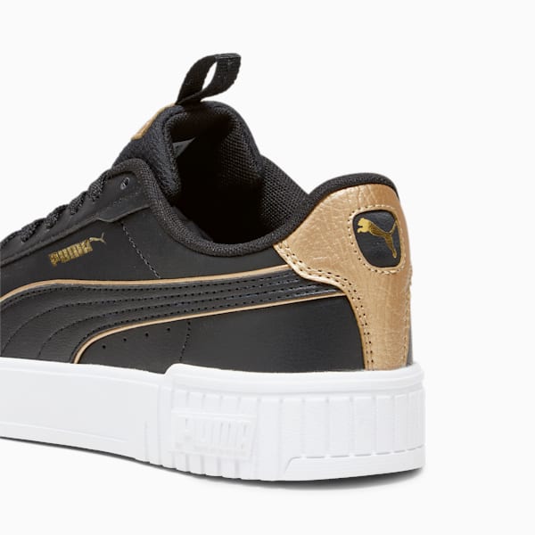 Sneakers Carina 2.0 Pop-Up Metallics Enfant et adolescent, PUMA Black-PUMA Gold-PUMA White, extralarge