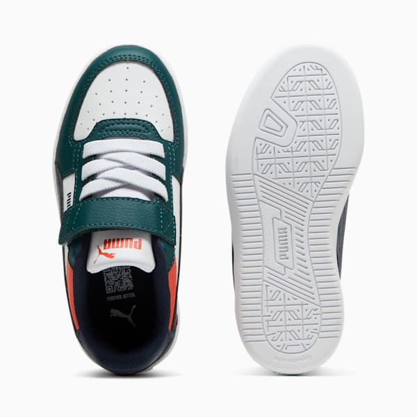 PUMA Caven 2.0 Block Kids' Sneakers, Dark Myrtle-Club Navy-PUMA White, extralarge