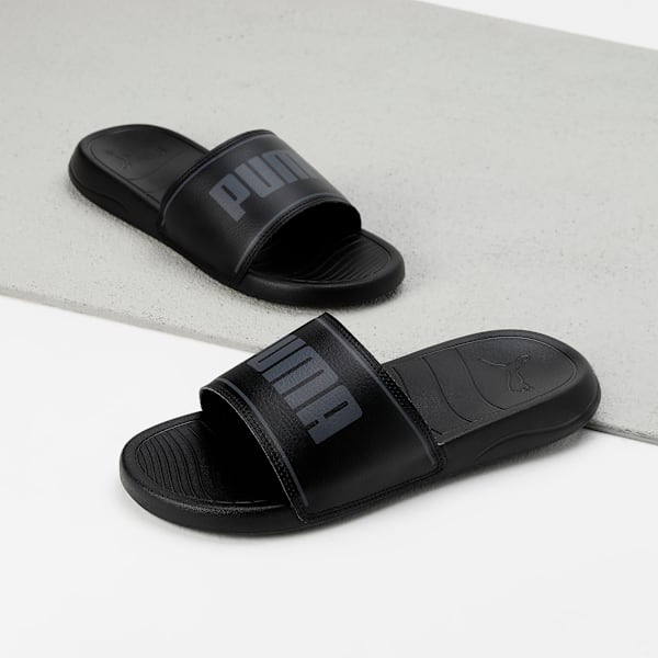 Slide Max Slides, PUMA Black-Cool Dark Gray, extralarge-IND