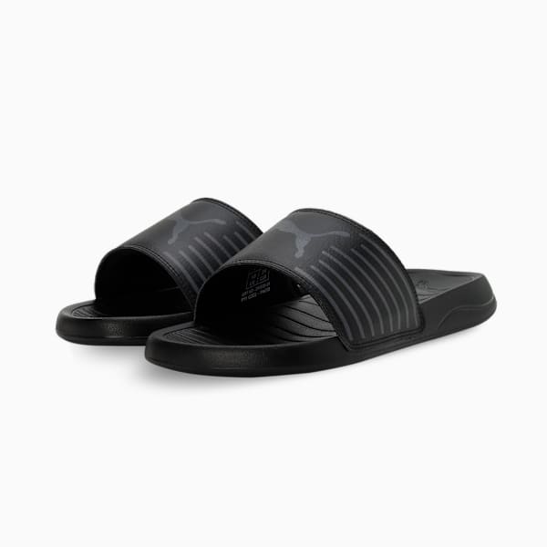 Geo Slides, PUMA Black-Cool Dark Gray, extralarge-IND