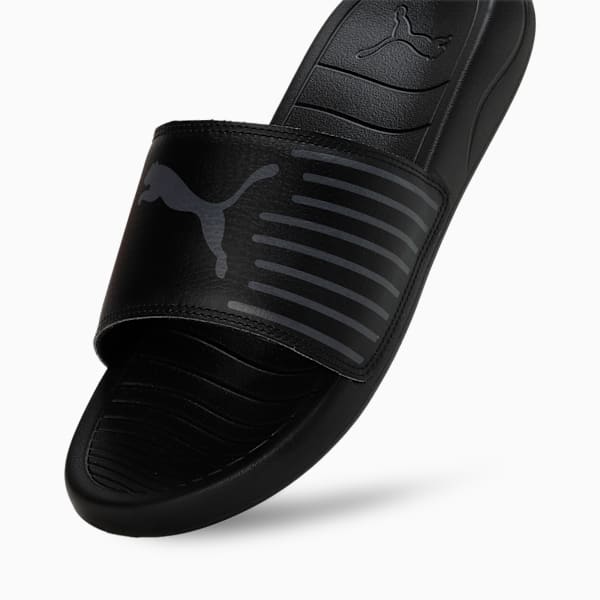 Geo Slides, PUMA Black-Cool Dark Gray, extralarge-IND