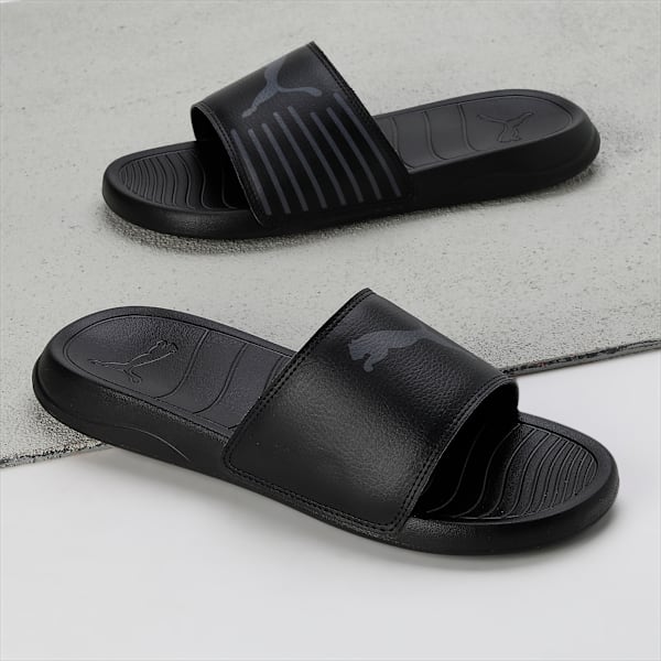 Geo Slides, PUMA Black-Cool Dark Gray, extralarge-IND