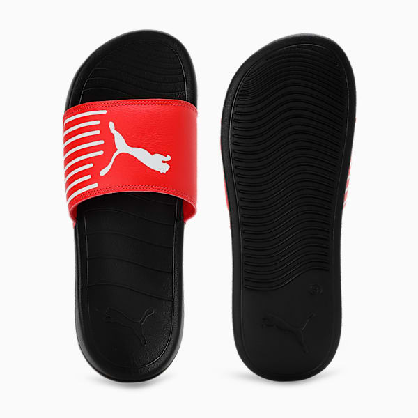 Geo Slides, PUMA Black-Fiery Red-PUMA White, extralarge-IND