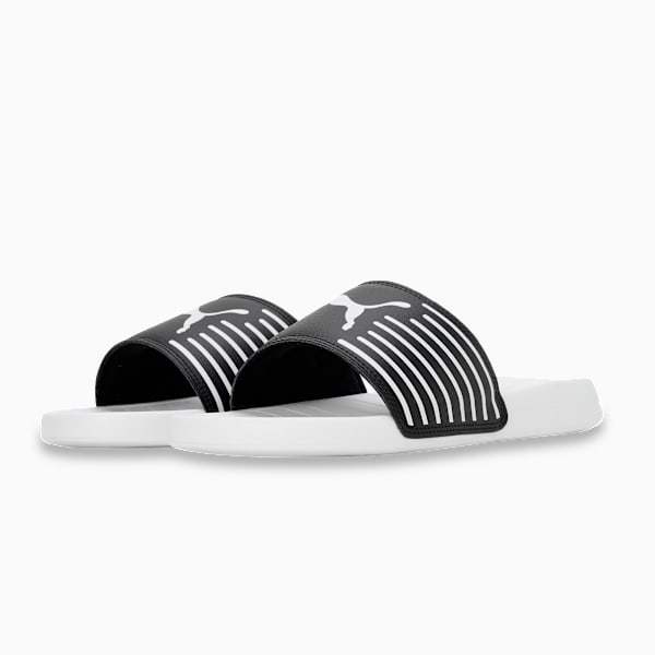 Geo Slides, PUMA White-PUMA Black, extralarge-IND