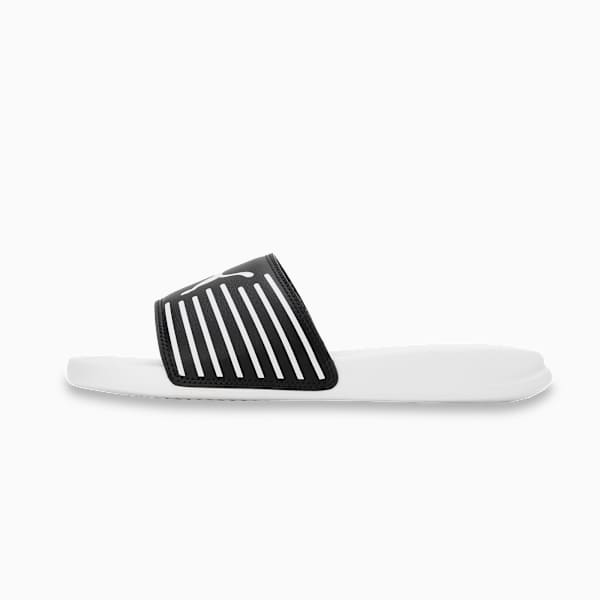 Geo Slides, PUMA White-PUMA Black, extralarge-IND