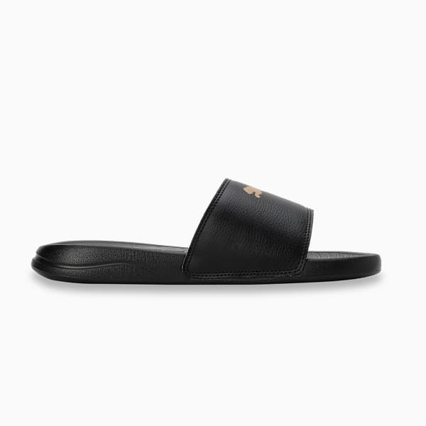 Geo Slides, PUMA Black-Metallic Gold, extralarge-IND