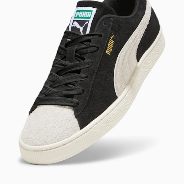 Suede Cassette Tape Men's Sneakers, PUMA Black-Frosted Ivory, extralarge