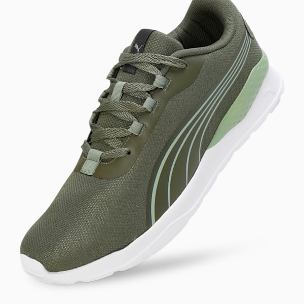 Ridease Men's Sneakers, Green Moss-Dusty Green-Shadow Gray, extralarge-IND