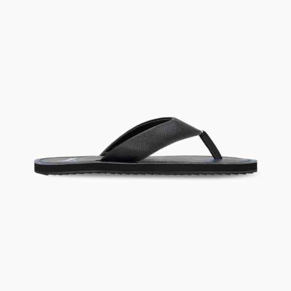 PUMA Fercat Men's Flip-Flops, Clyde Royal-PUMA Black-Nitro Blue, extralarge-IND