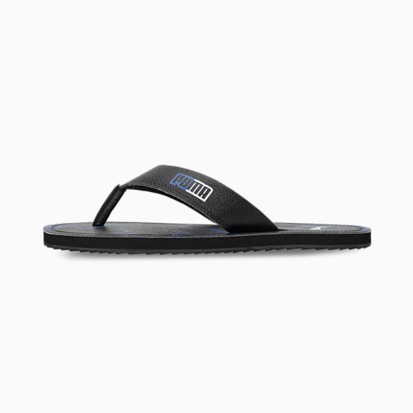 PUMA Fercat Men's Flip-Flops, Clyde Royal-PUMA Black-Nitro Blue, extralarge-IND