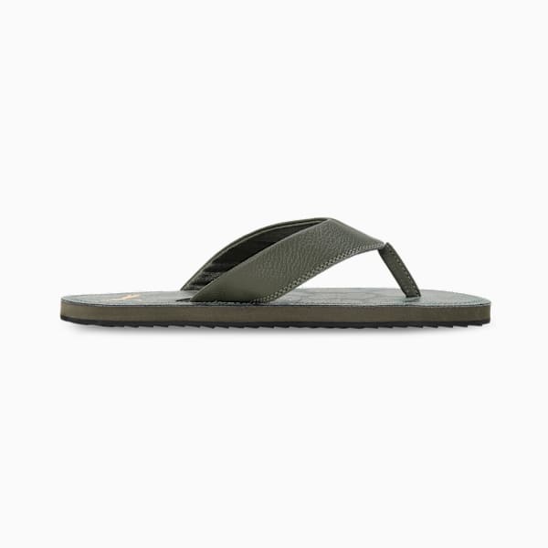 Fercat Men's Flip-Flops, Eucalyptus-Green Moss-Amber, extralarge-IND