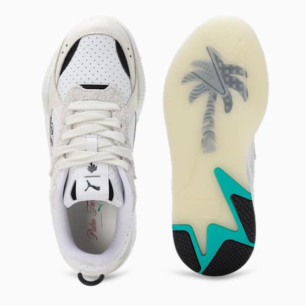 PUMA x Palm Tree Crew RS-X Unisex Sneakers, Warm White-PUMA White, extralarge-IND